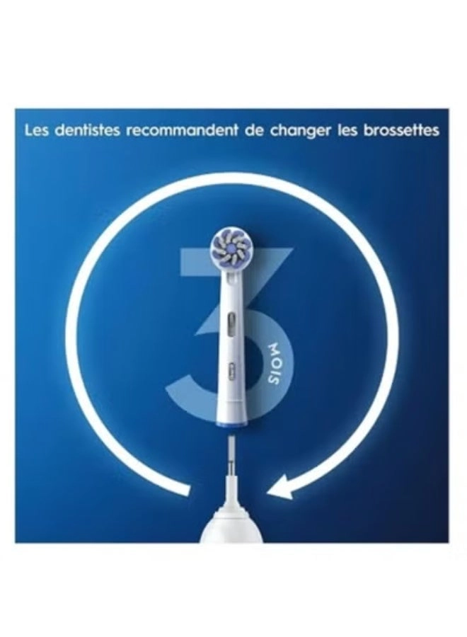 Sensitive Clean - Pack of 8 Extra Soft Bristles