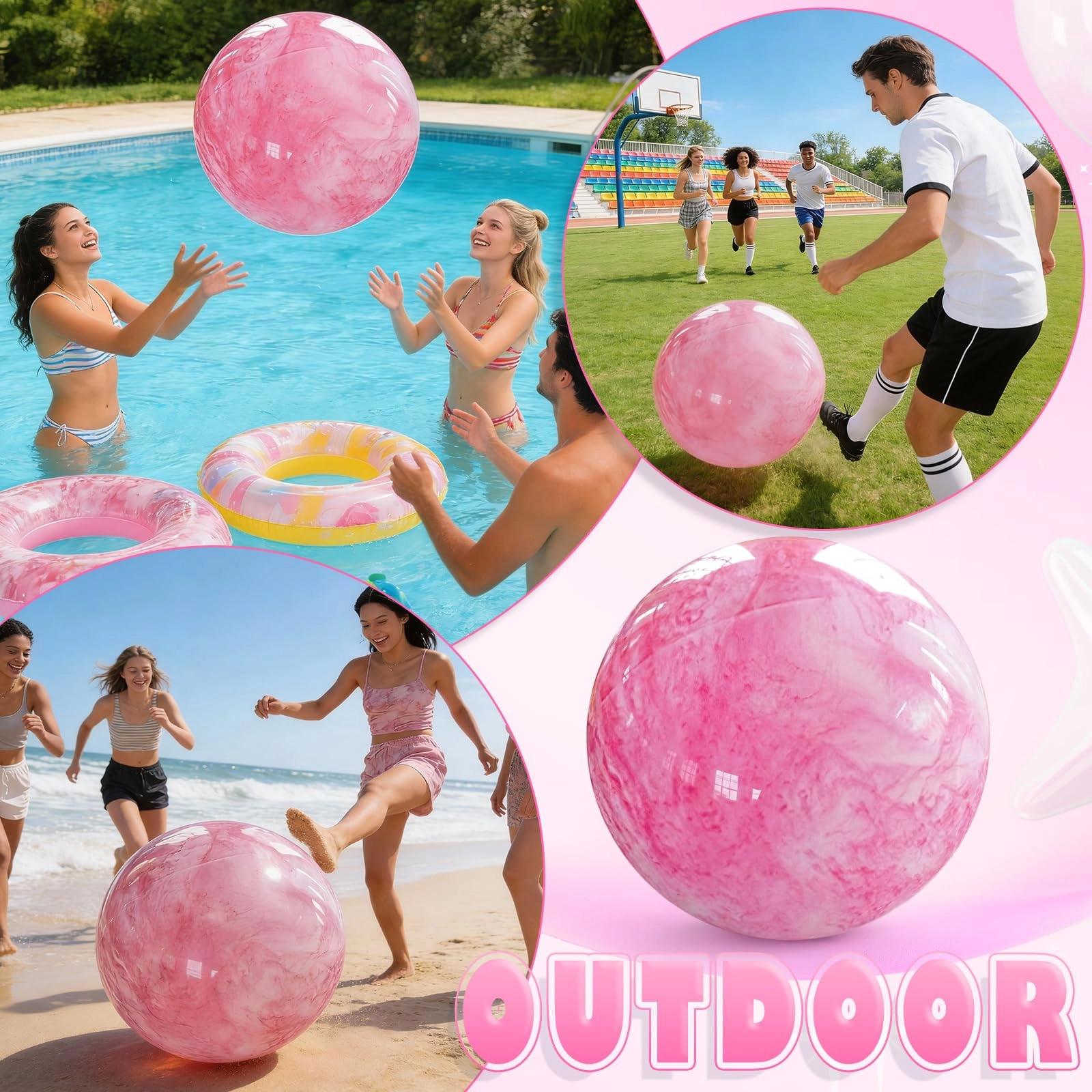 Jumbo Inflatable Playground Ball