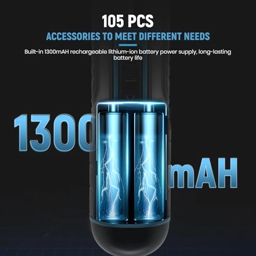 Electric Screwdriver - 105pcs 3.6V Cordless