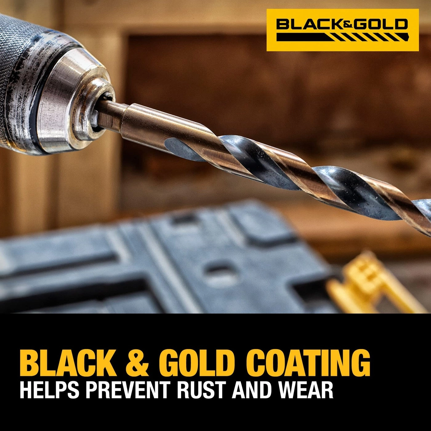 Drill Bit Set - Black Oxide Coated 21Piece