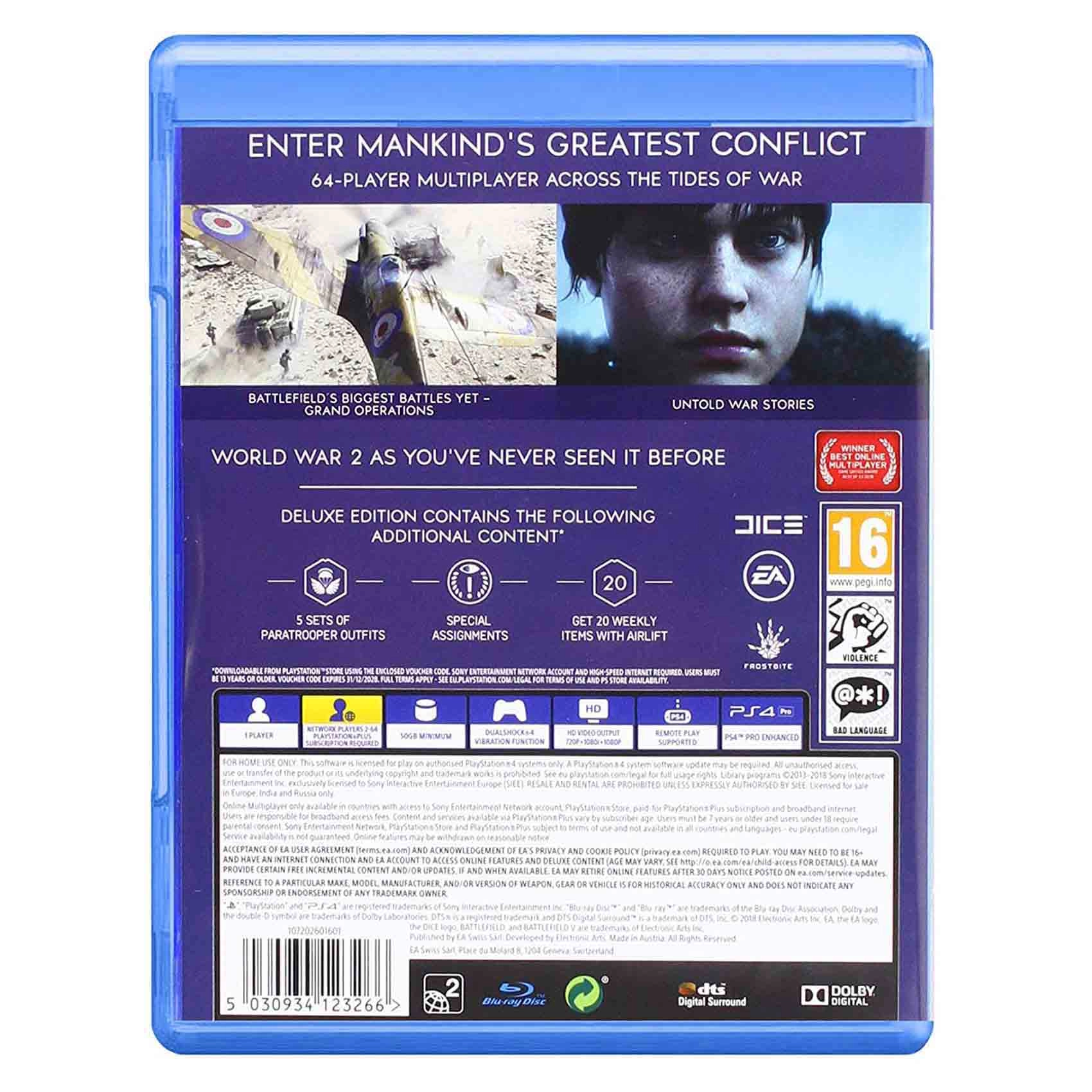Battlefield V Deluxe Edition - PlayStation 4