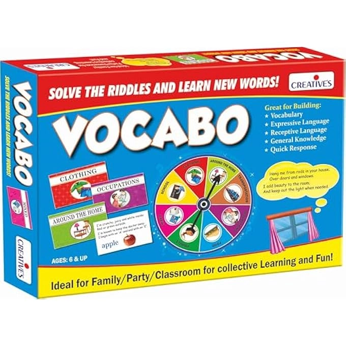 Vocabo - Spinner Cards