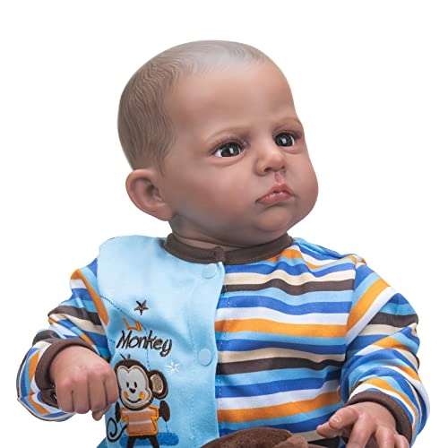 Cameron Reborn Baby Doll - 24 Inch Brown Eyes