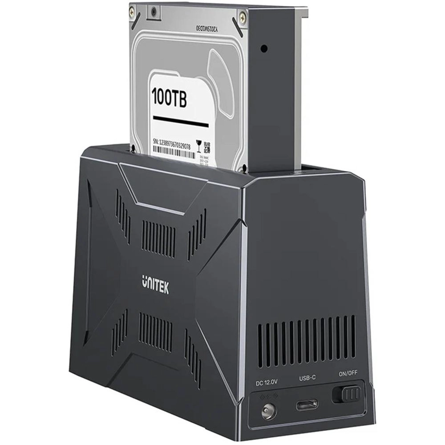 USB-C Enclosure Docking Station - USB-C SATA and PCIe 2.5”/3.5”