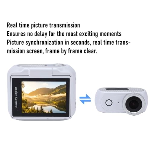 Flip Screen Action Camera - 4K
