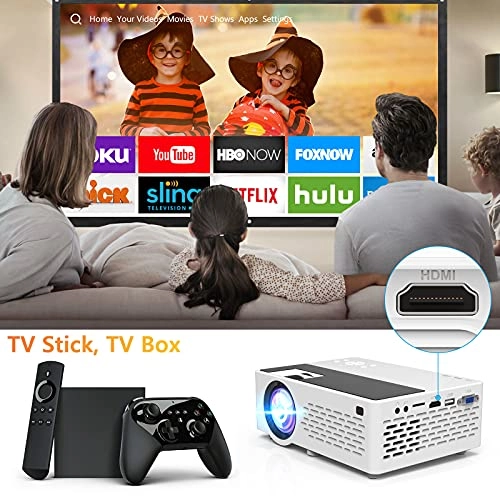 Mini Projector - 6500 Lumens 1280 x 720