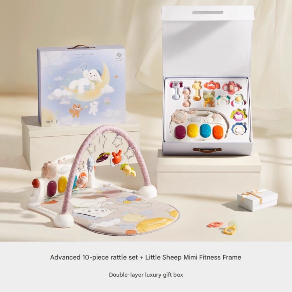 Baby Activity Piano Gym & Rattle - Mimi The Lamb 0 to 12 months