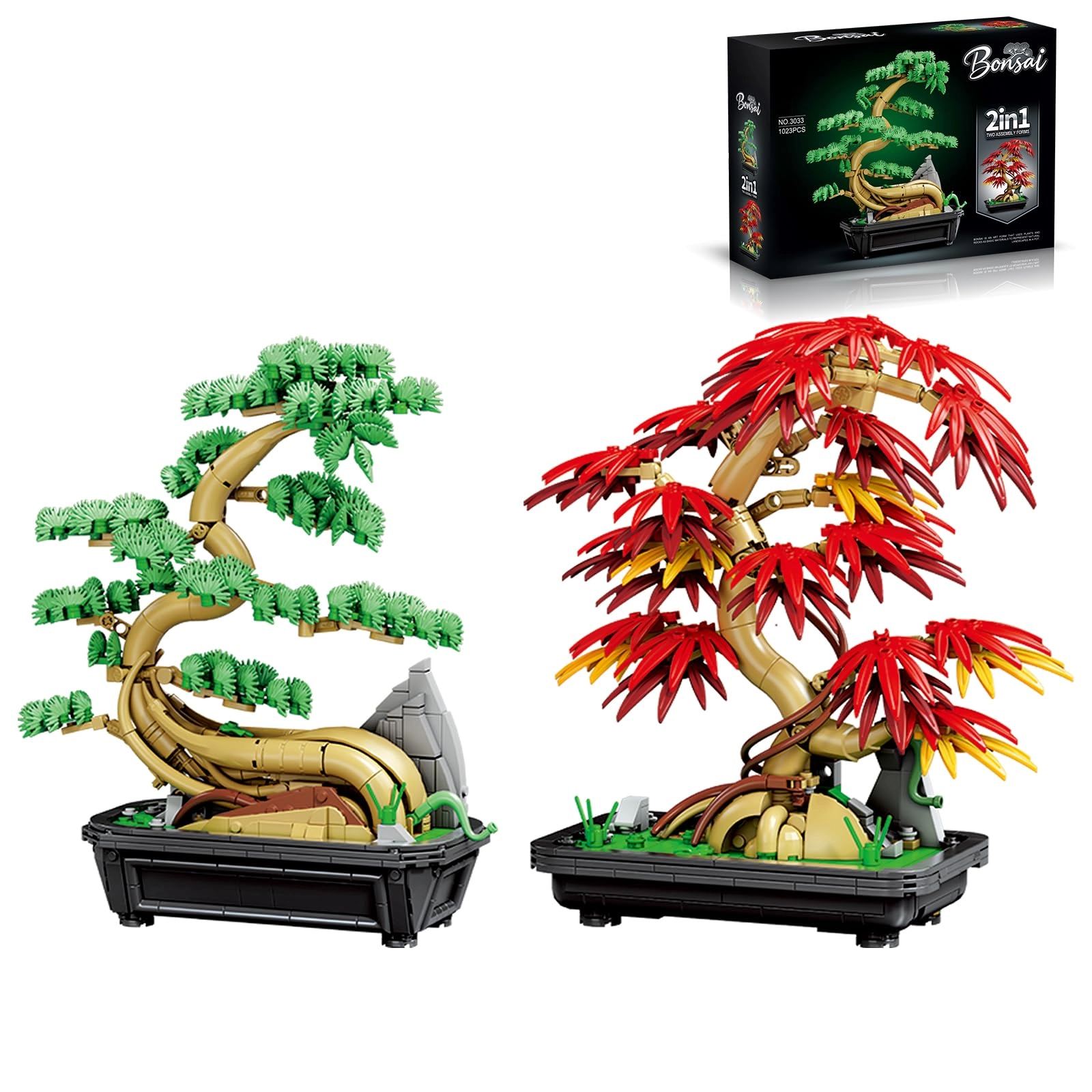 APENGBAOL Bonsai Tree Building Set (3033) - Floral
