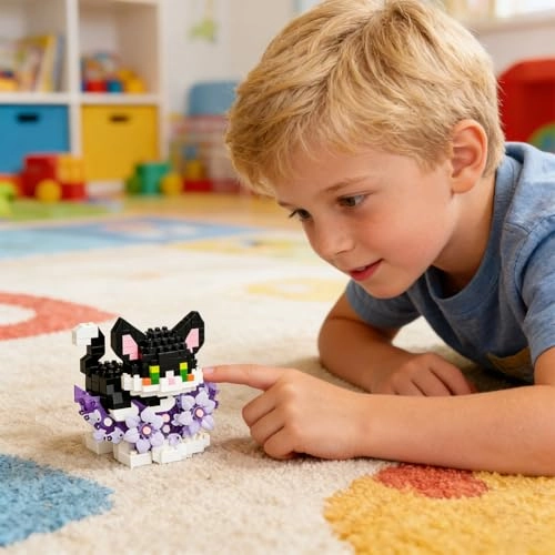 Cat Mini Building Blocks - 470 pcs 484 pcs