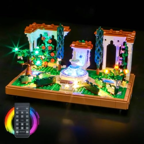 Remote Control Light Kit - Compatible with 10359 Fountain Garden LED Lighting Set