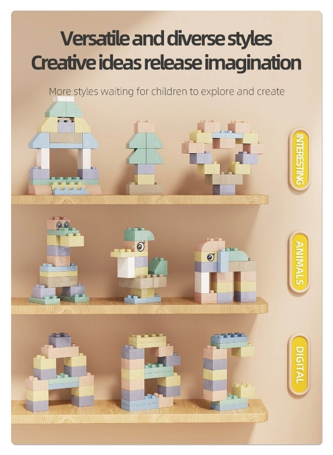 Large Particle Straw Building Blocks