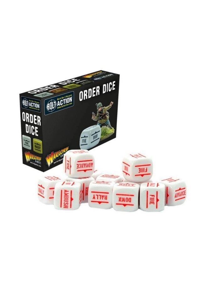 Bolt Action Warlord Games Orders Dice Pack