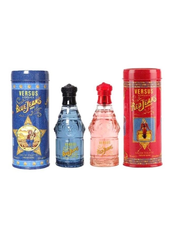 Red Jeans - Eau de Toilette 75ml + Blue Jeans - Eau de Toilette 75ml
