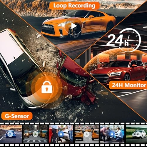 Dual Front and Rear Dashcam - 3840*2160 2K