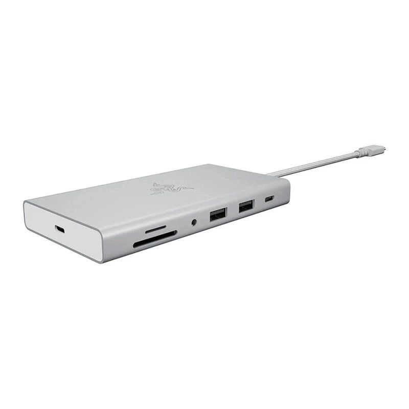USB C Dock - RC21-02250200-R3M1 11-in-1 Multiport Adapter Mercury