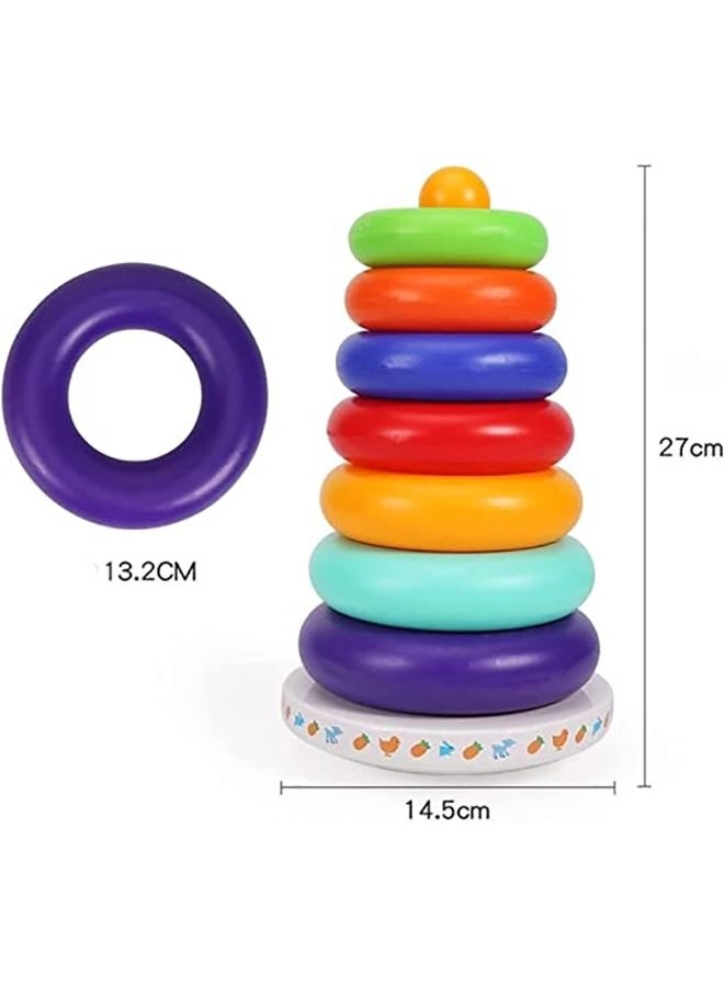 Rainbow Ring Stacking Toy