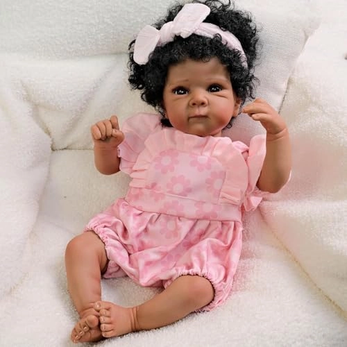 Reborn Baby Doll - 19 Inch Vinyl Cloth Body Ages 3+