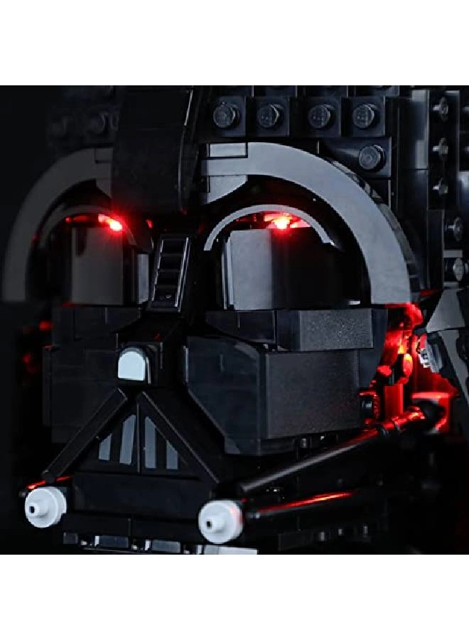 Led Lighting Kit For Darth Vader Helmet - Star Wars for LEGO 75304