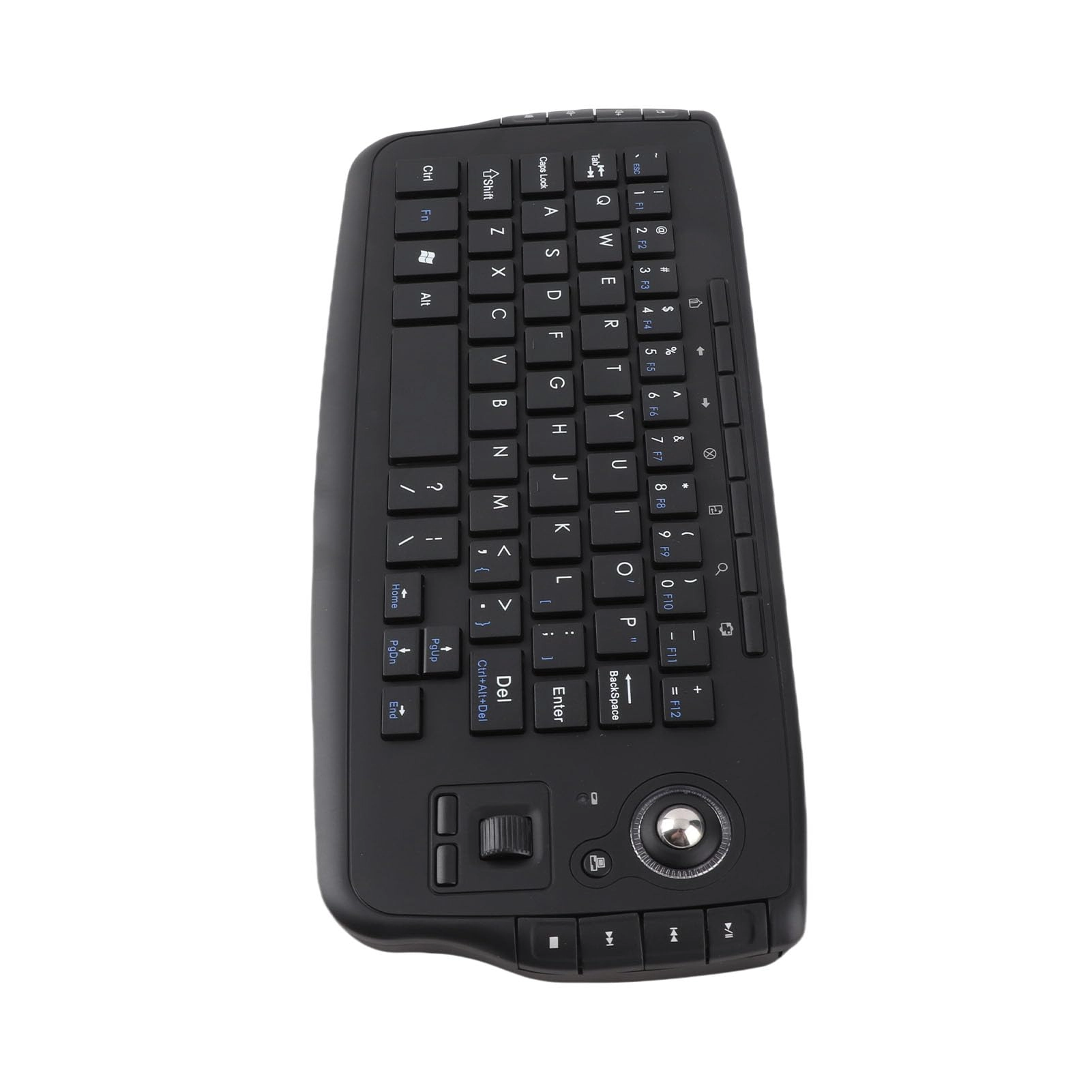 Domary Wireless Keyboard with Trackball Mouse - Wired