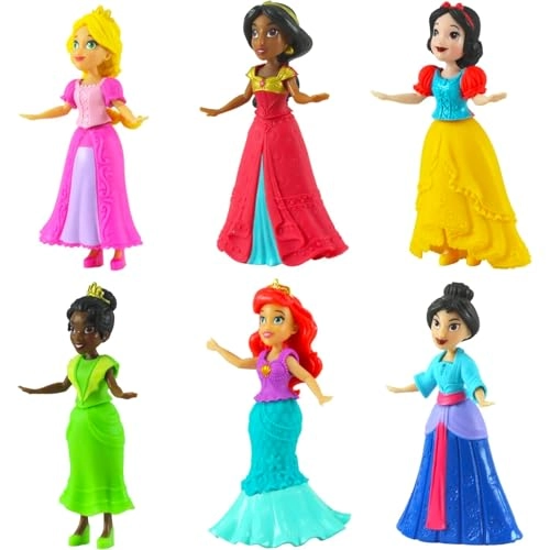 Princess Secret Styles Dolls - 3 Mystery Doll Blind Capsules Stickers Bundle