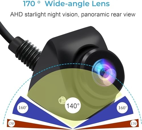 1080P Rear View Camera - Night Vision RCA Video Cable