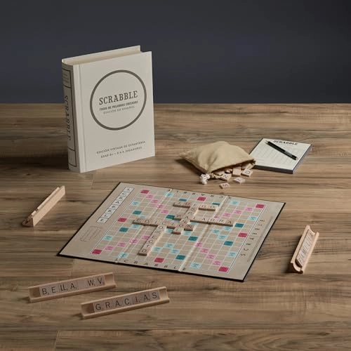 Scrabble: Vintage Bookshelf Edition (Spanish)