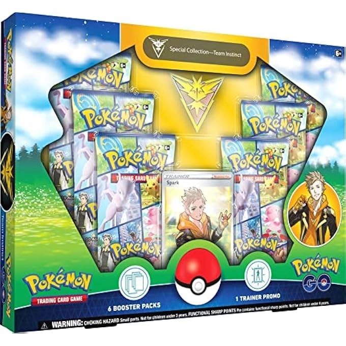 Pokmon GO Special Collection - Team Instinct - 6 Booster Packs