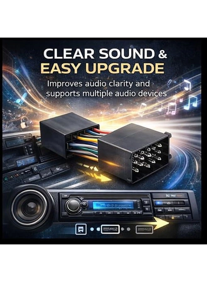 Radio Adapter Harness - ISO Plug Fits for E36 E46 E39