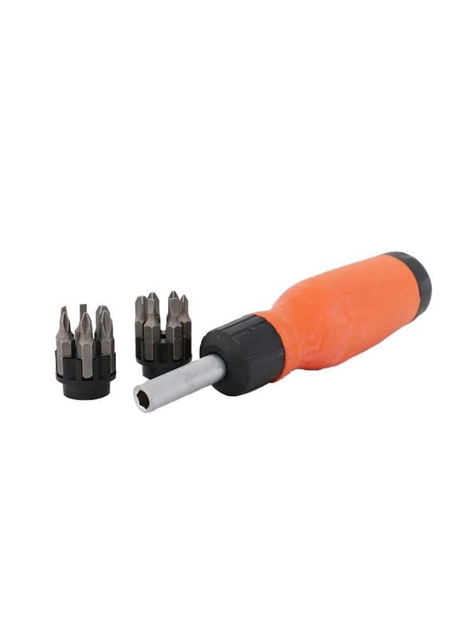 MEGA 12 IN 1 RATCHETING DRIVER Multi-Bit Screwdriver