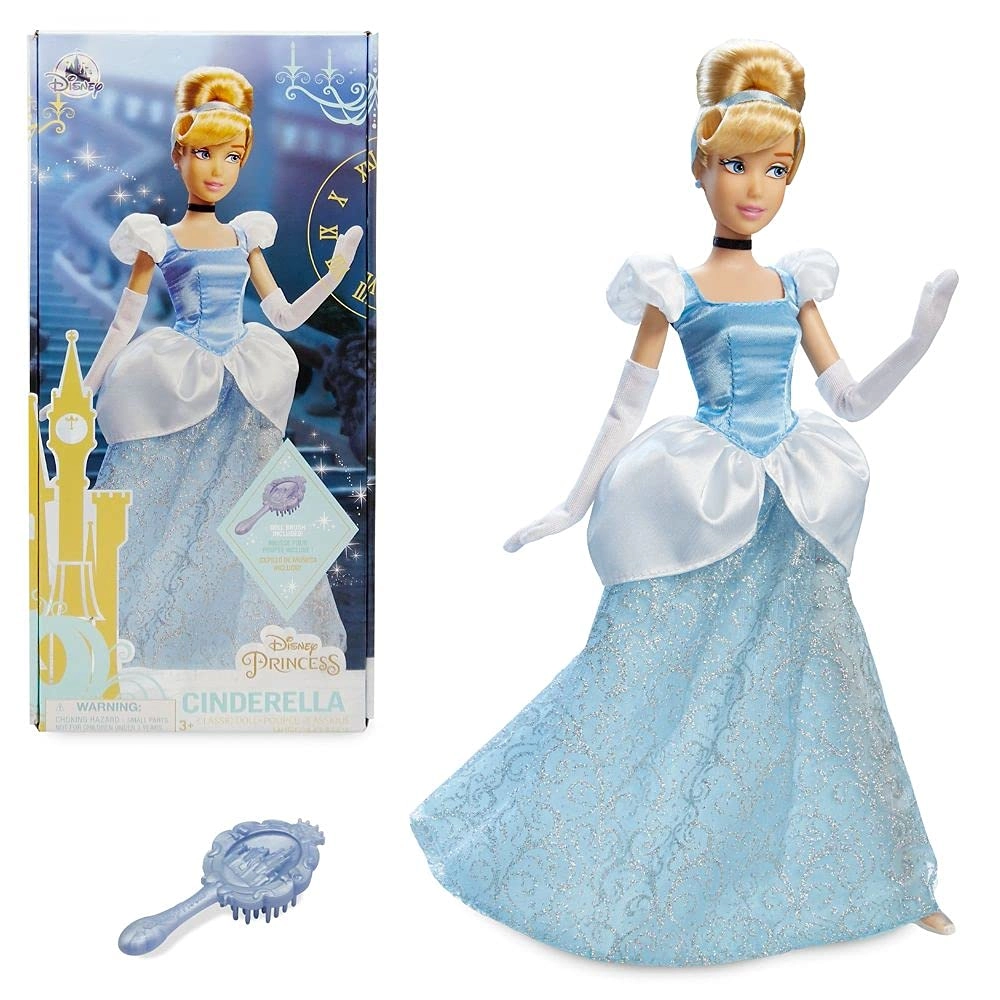 Cinderella Classic Doll - 29cm Fully Posable Ages 3+