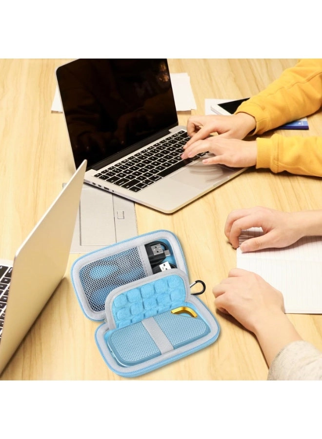 Hard Carrying Case - Fits SanDisk Extreme Portable SSDs Holds 2 SSDs