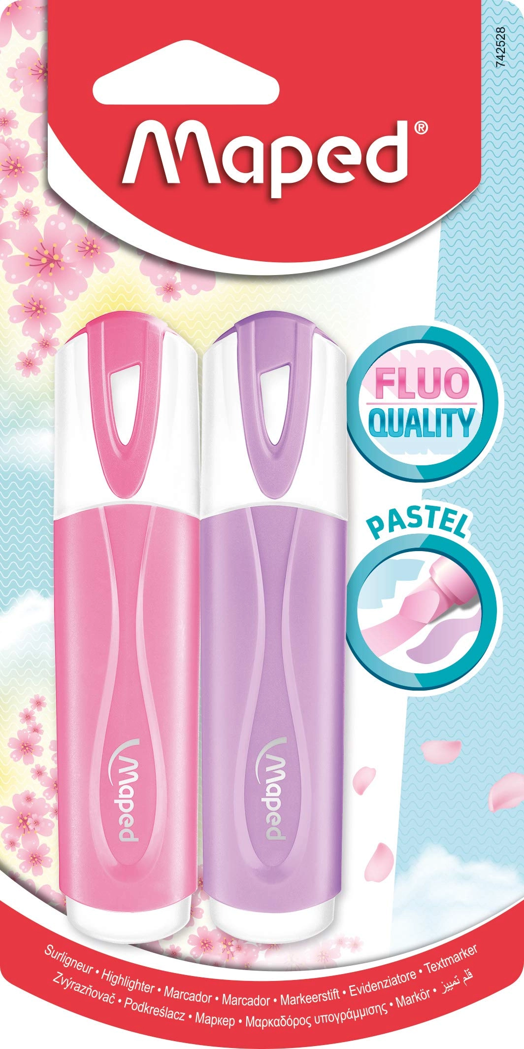 Fluo Peps Pastel - assorted colours Chisel