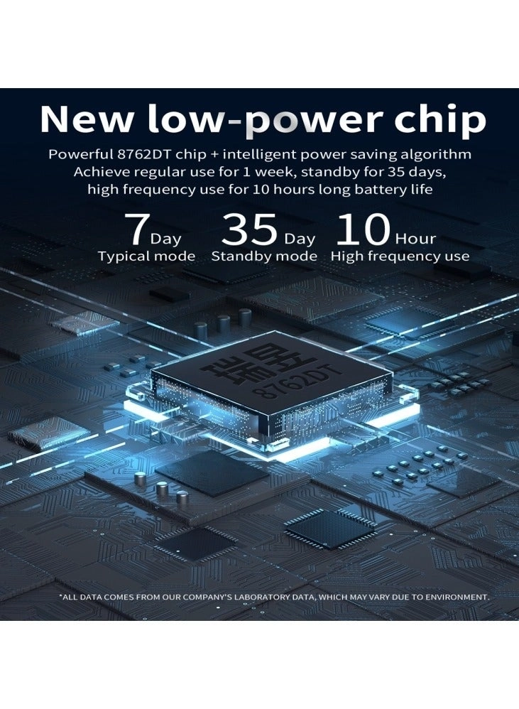 Glucose Monitoring Smart Watch - ECG Bluetooth Call SpO2