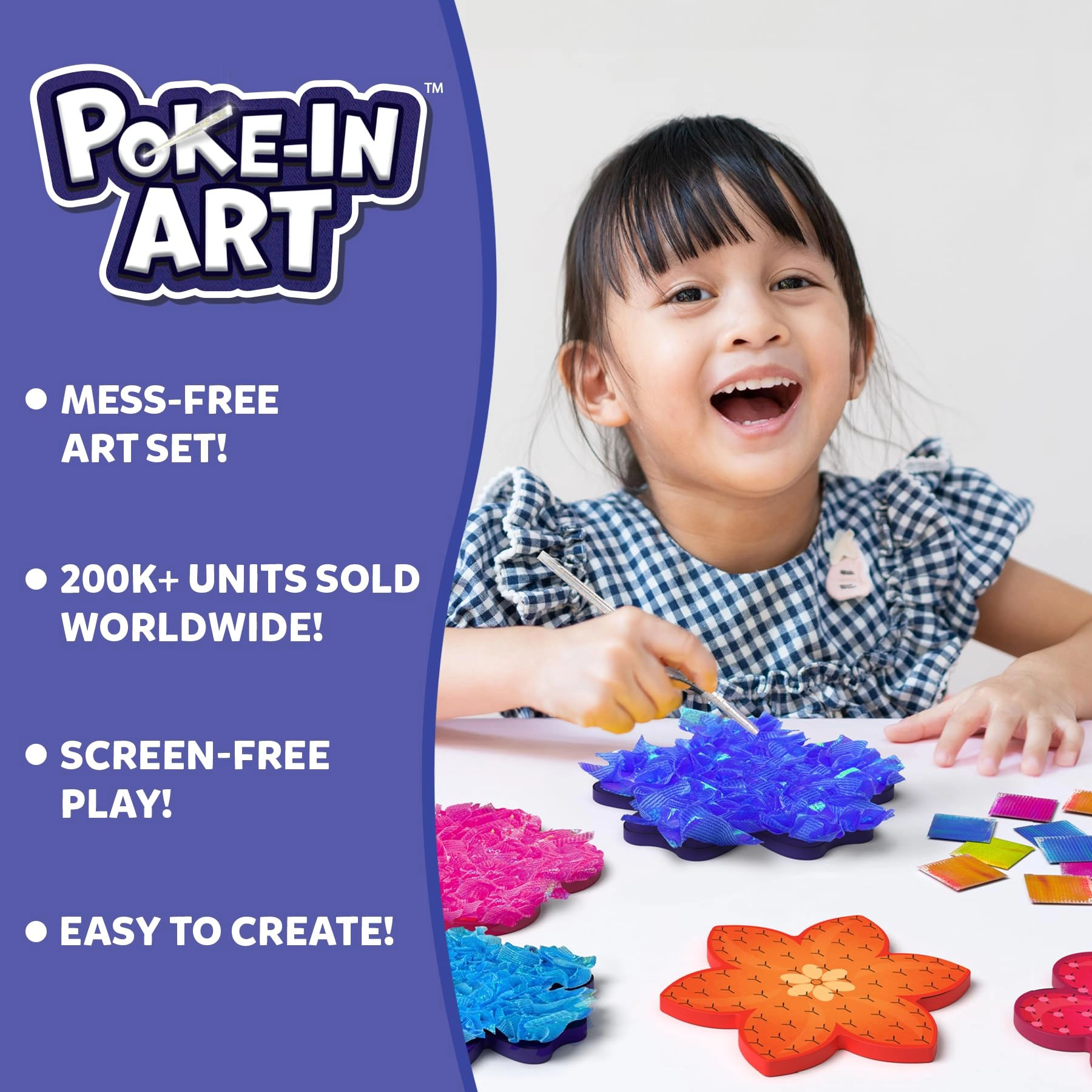Poke-in Art - Flower Bouquet - 722 piece(s)