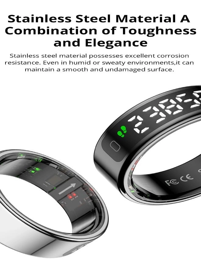 R12 - Smart Ring Wireless Charging 5ATM Waterproof