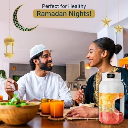 Portable Blender - 1.5L USB Rechargeable