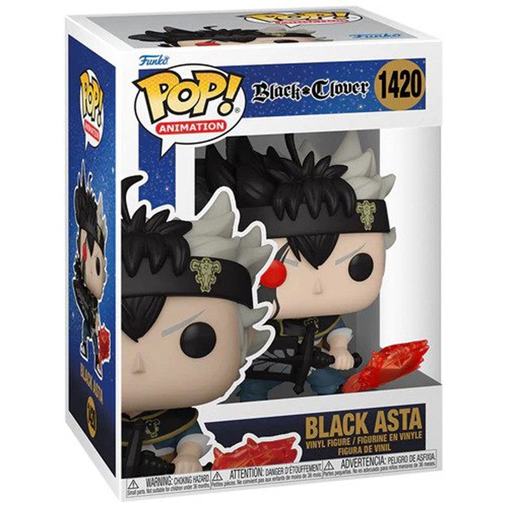 Demon Asta - Black Clover - Pop! Animation - Glow in Dark Exclusive Vinyl