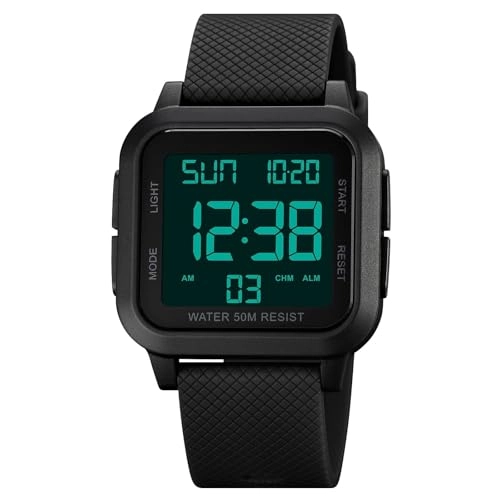 Sport Digital Watch 40mm Acrylonitrile Butadiene Styrene