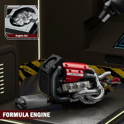 Engine Model (10188) - 980PCS STEM Kit