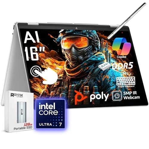 Envy x360 - 16'' Core Ultra 7-155U 16GB DDR5 2TB SSD