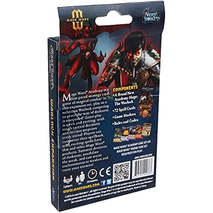 Mage Wars Academy: Warlock Expansion