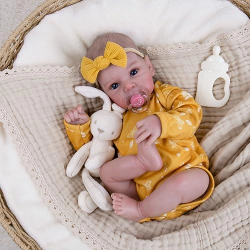 Reborn Baby Doll - 20-Inch Cloth Body Ages 3+