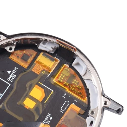 LCD Screen and Digitizer Full Assembly With Frame for Huawei Watch GT 3 42mm - MIL-B19 Black