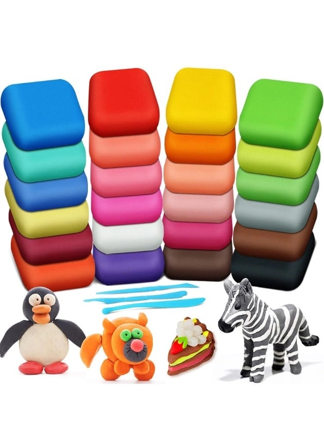 Magic Clay - 3+ years 24 colors