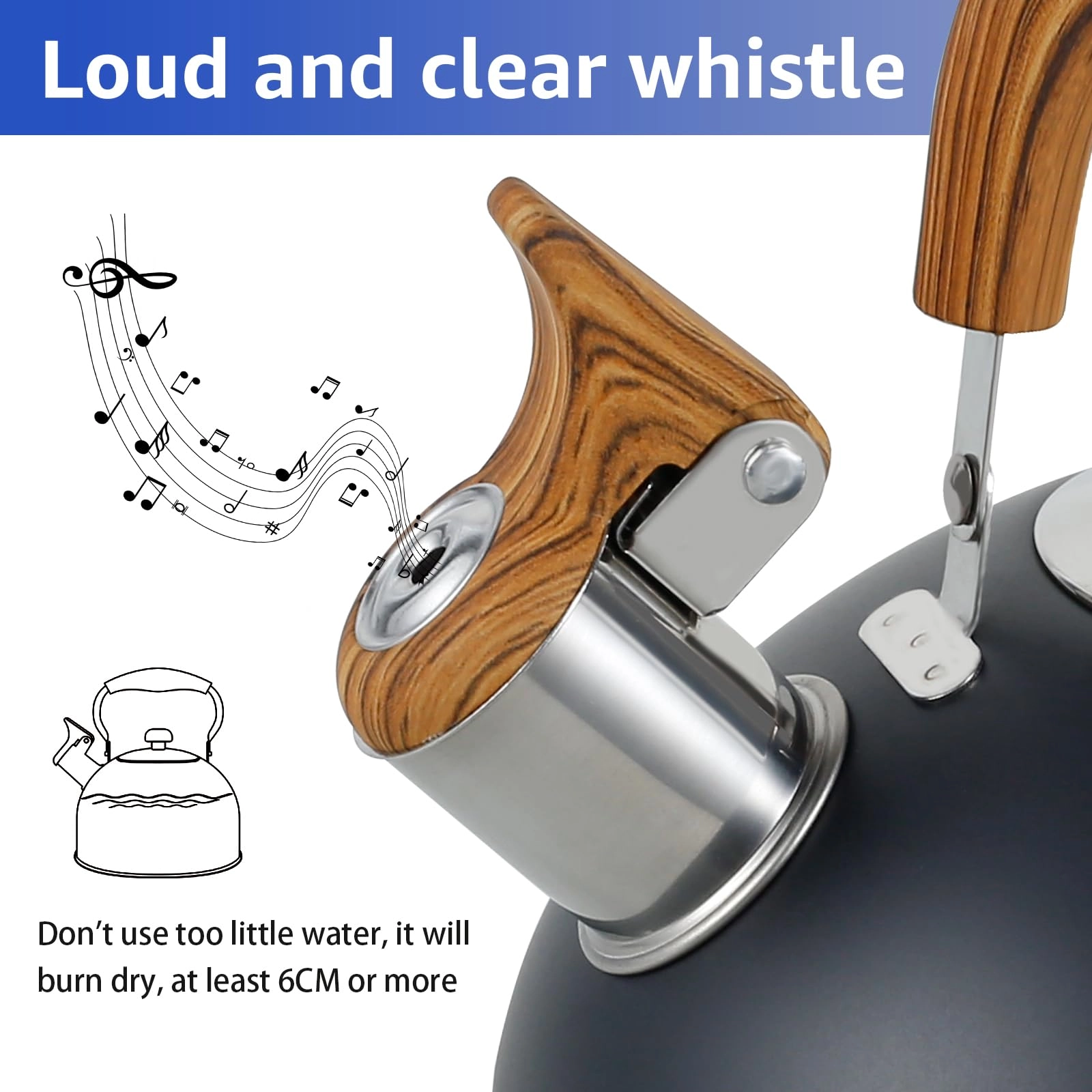Whistling Kettle - 2.5L