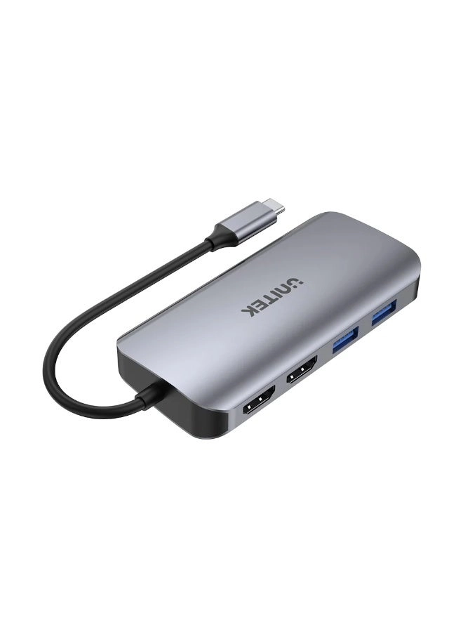 USB-C 8K Docking Station - 100W PD 2.5Gbps Ethernet