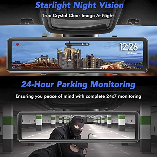 Mirror Dash Cam - 4K 30FPS