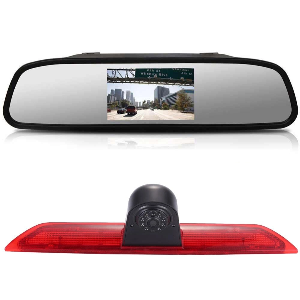 Third Roof Top Mount Brake Lamp Return Camera - Night vision RCA 1280 x 720