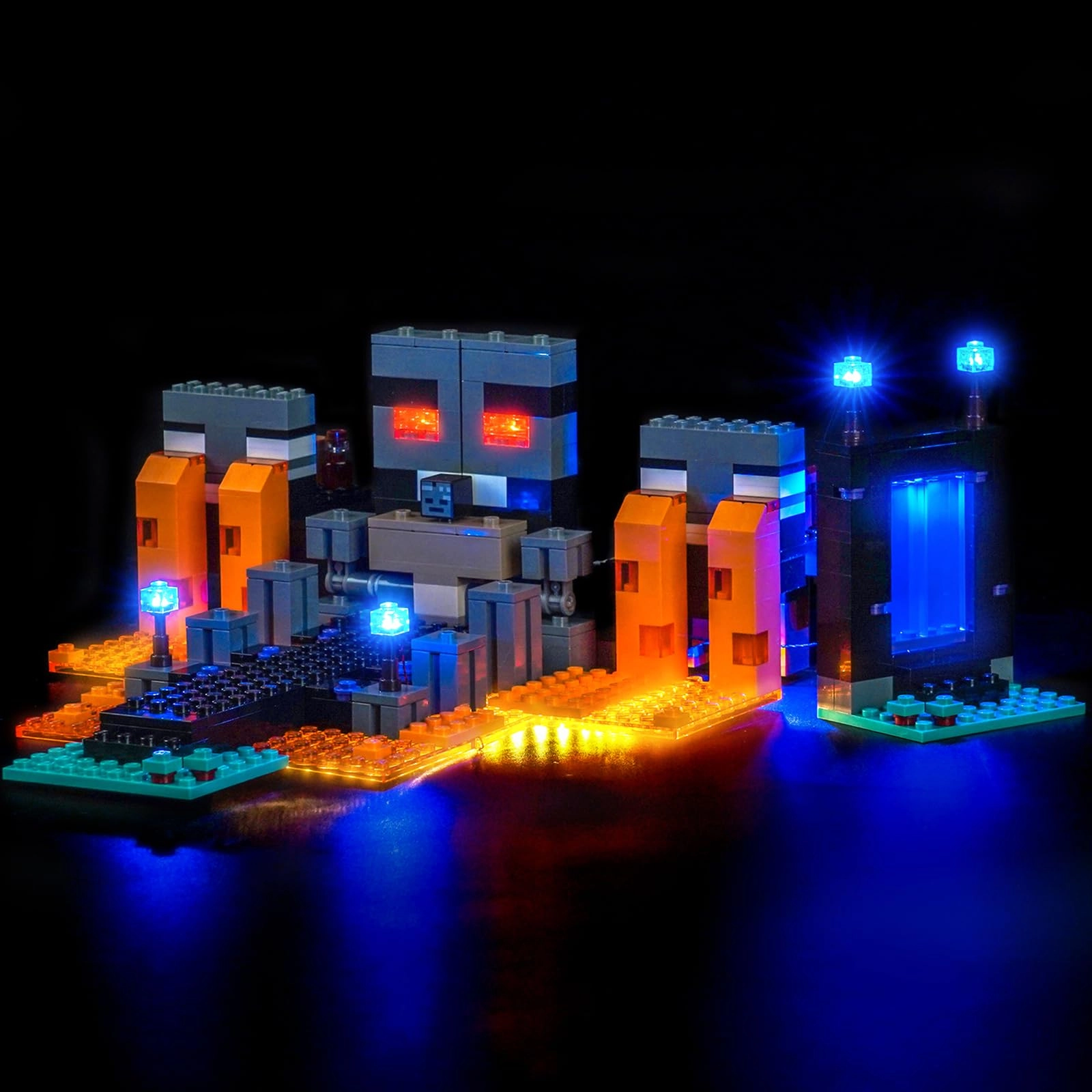LocoLee Led Light Set Compatible with Lego 21590 - Wither Battle Only Lights Set