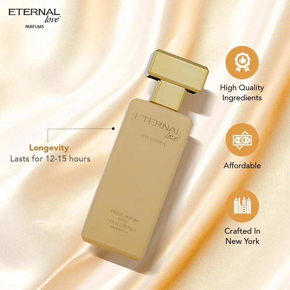 Eternal Love for Women - Eau de Parfum 3.4oz